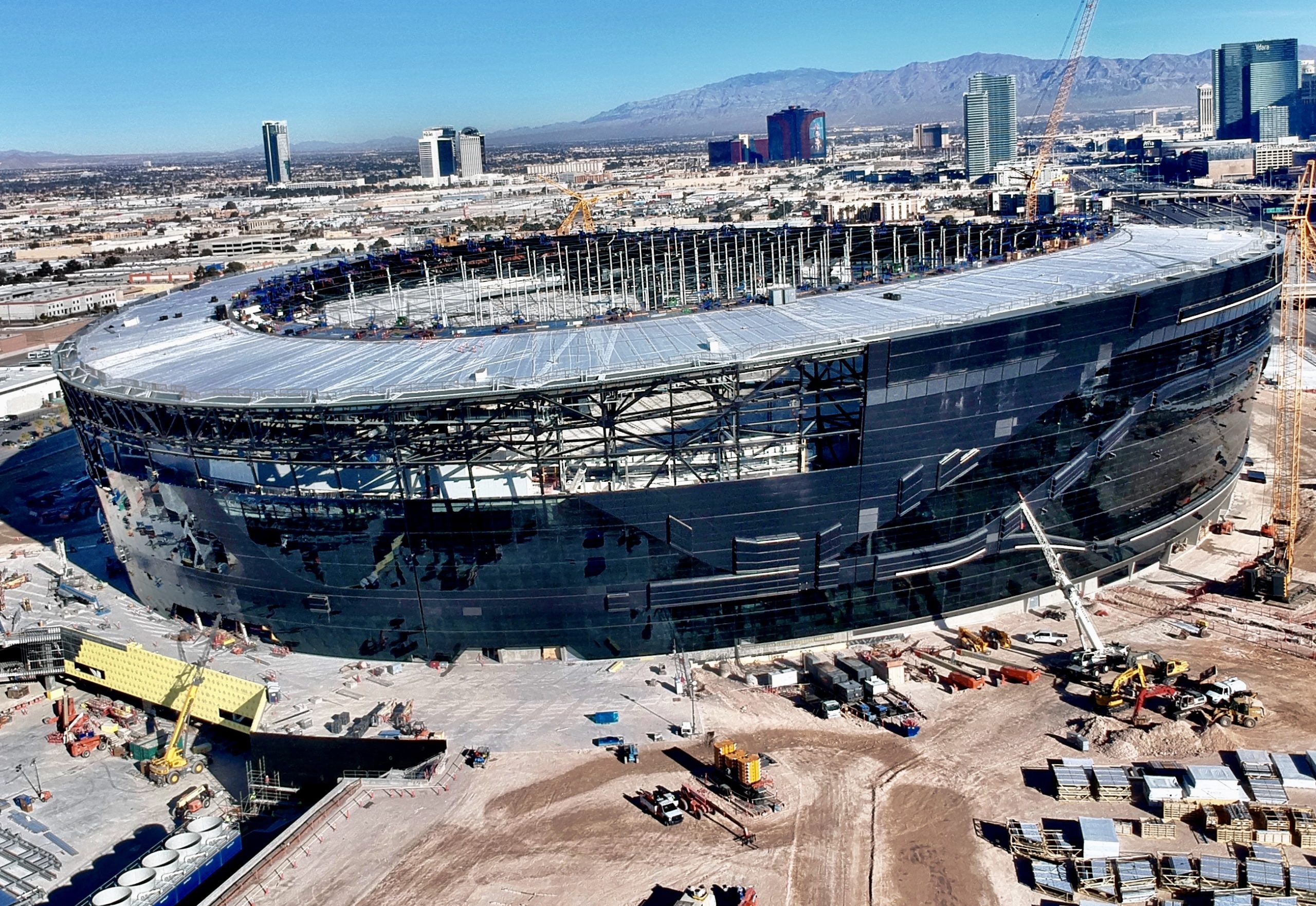 Allegiant Stadium set to reach 'substantial completion' by end of month