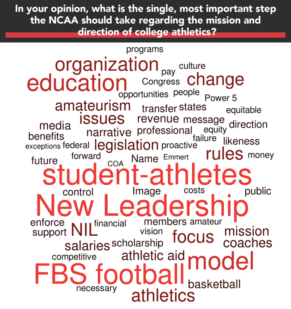 NCAA Leadership Survey